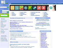 Tablet Screenshot of manualesgratis.com